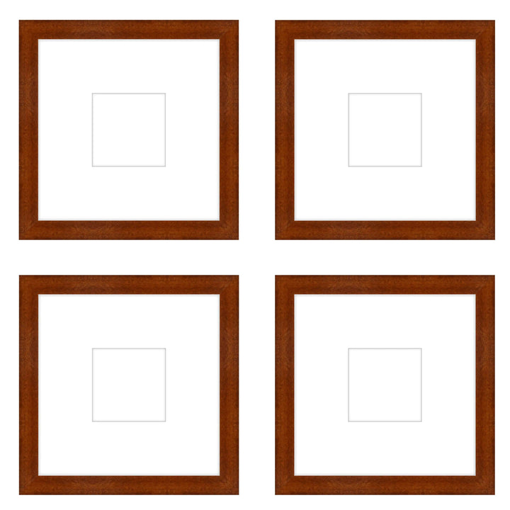 Gallery Wall - The Quads #Q206 Darby / Umber Gallery Walls Made Easy