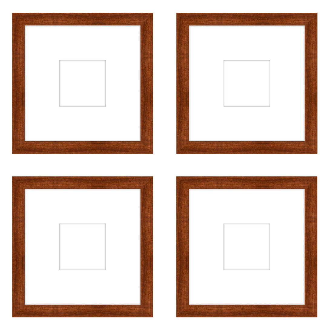 Gallery Wall - The Quads #Q206 Jensen / Russet Gallery Walls Made Easy