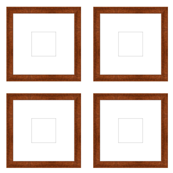 Gallery Wall - The Quads #Q206 Jensen / Russet Gallery Walls Made Easy