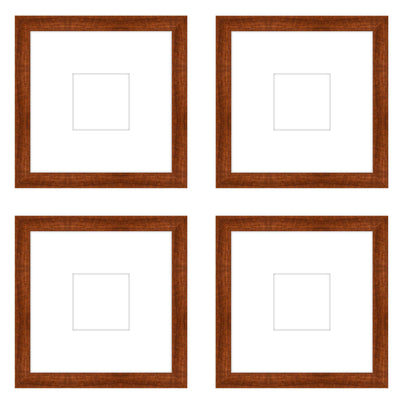 Gallery Wall - The Quads #Q206 Jensen / Russet Gallery Walls Made Easy
