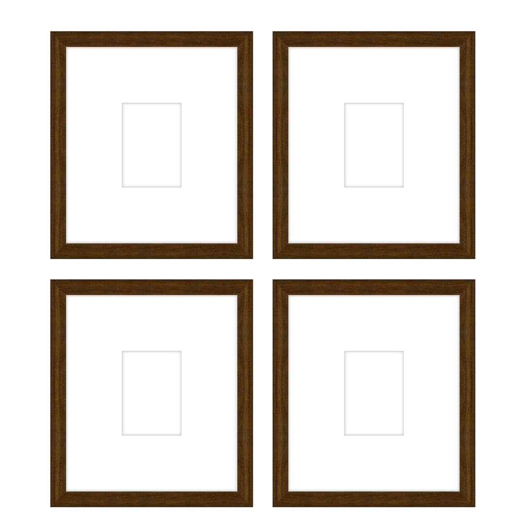 Gallery Wall - The Quads #Q207 Darby / Cocoa Gallery Walls Made Easy