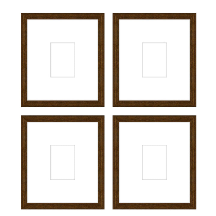 Gallery Wall - The Quads #Q207 Darby / Cocoa Gallery Walls Made Easy