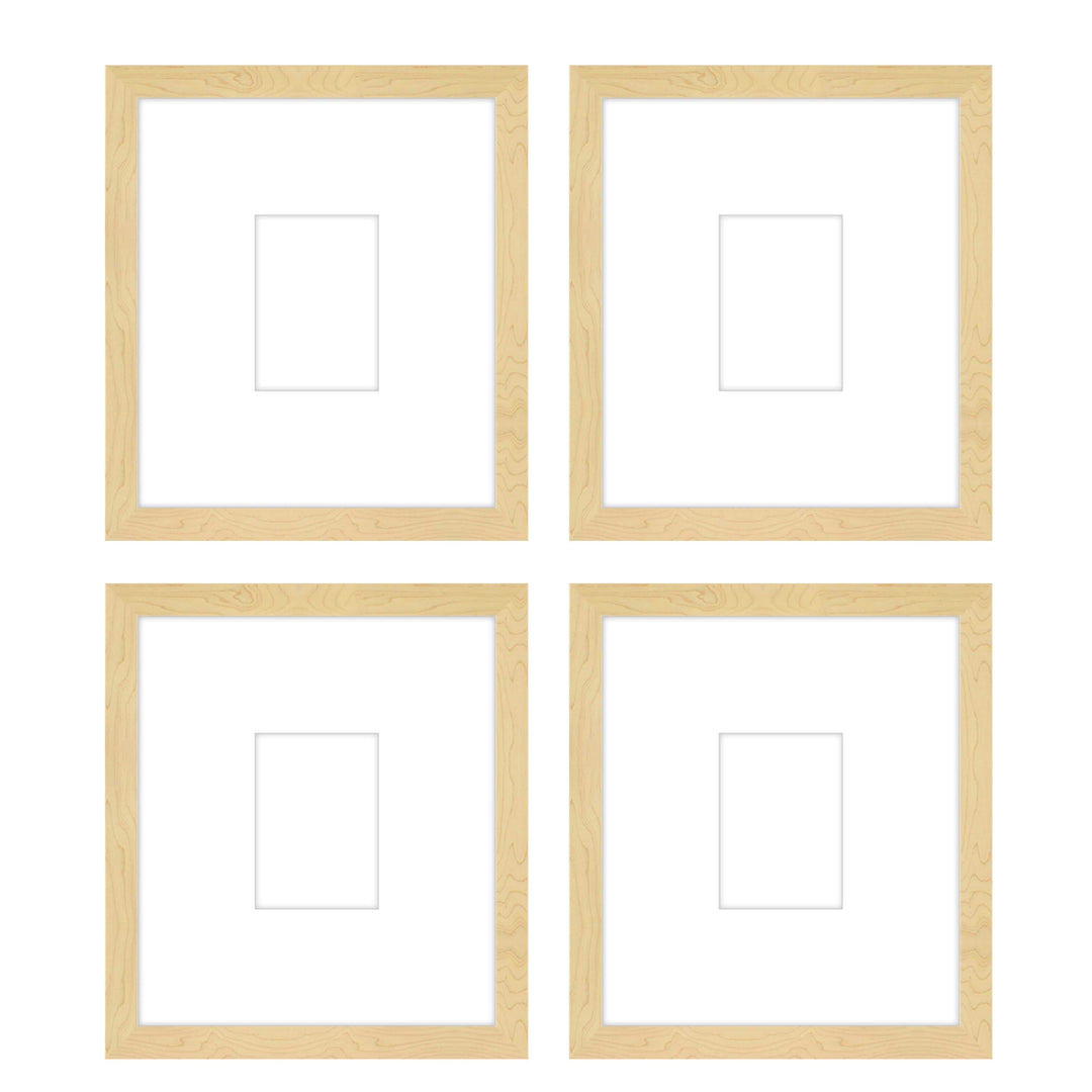 Gallery Wall - The Quads #Q207 Darby / Sand Gallery Walls Made Easy