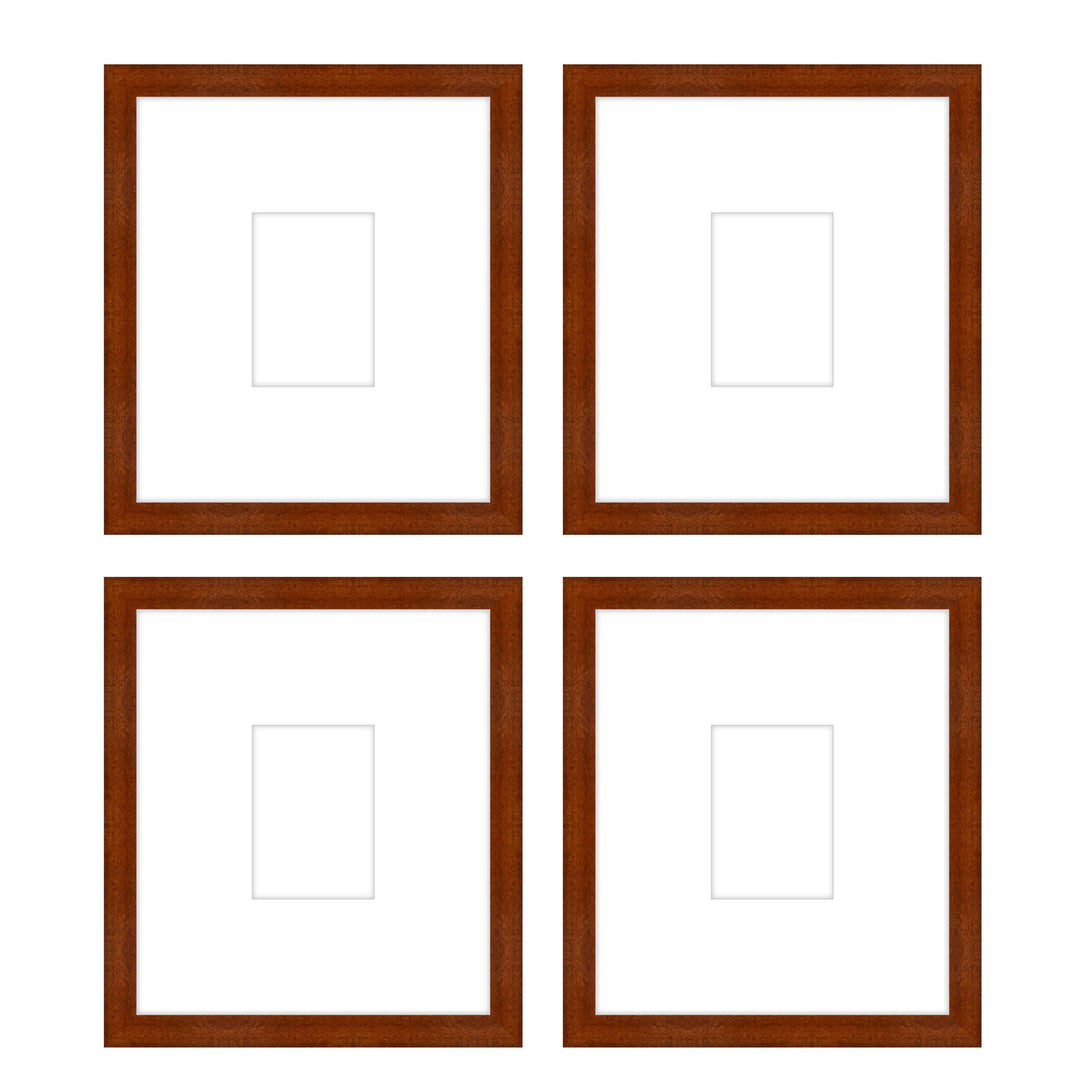 Gallery Wall - The Quads #Q207 Darby / Umber Gallery Walls Made Easy