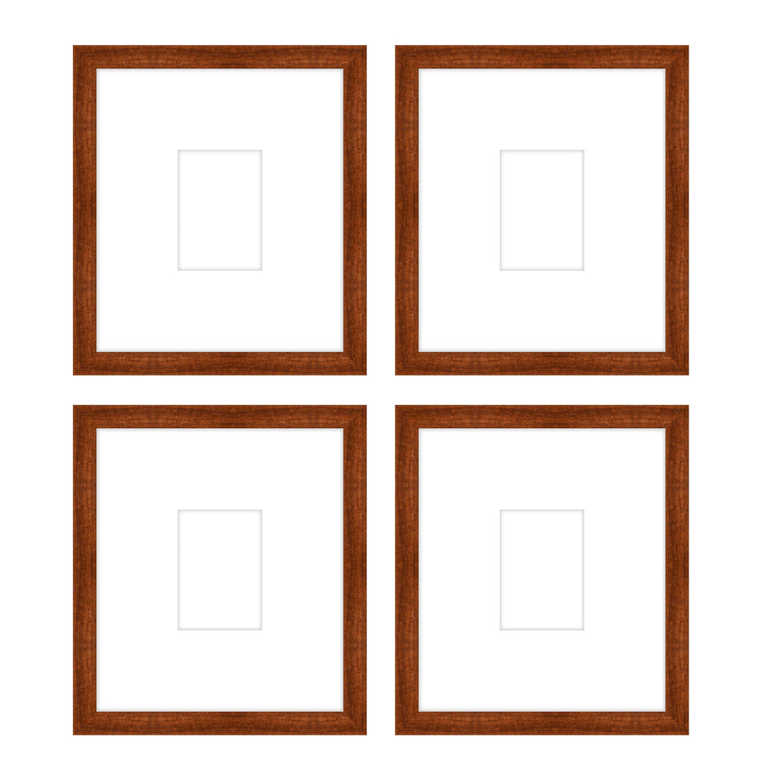 Gallery Wall - The Quads #Q207 Jensen / Russet Gallery Walls Made Easy