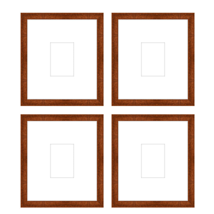 Gallery Wall - The Quads #Q207 Jensen / Russet Gallery Walls Made Easy