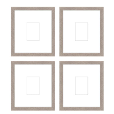 Gallery Wall - The Quads #Q207 Jensen / Rustic Gray Gallery Walls Made Easy