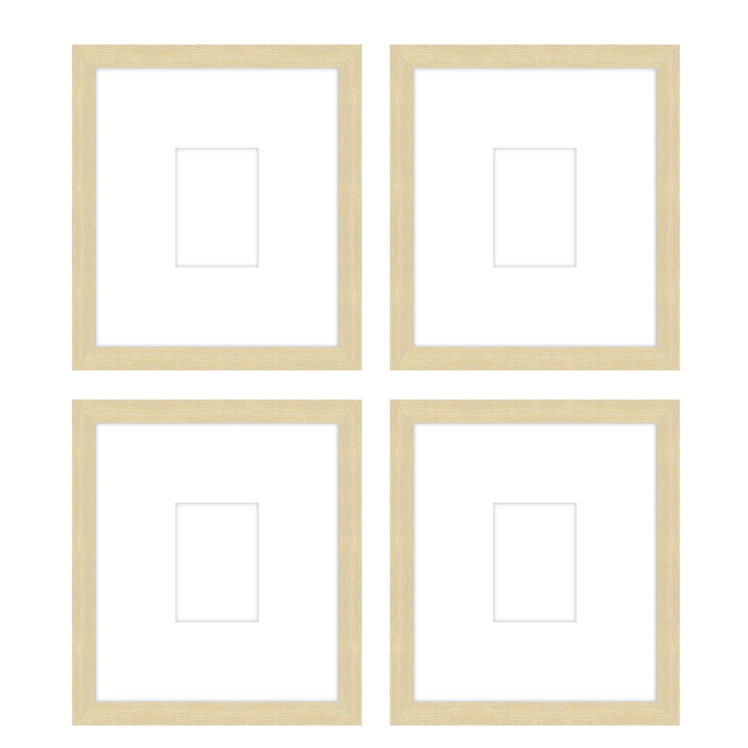 Gallery Wall - The Quads #Q207 Jensen / Wheat Gallery Walls Made Easy