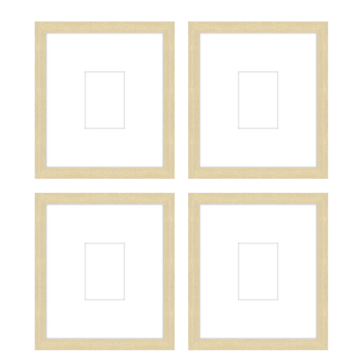 Gallery Wall - The Quads #Q207 Jensen / Wheat Gallery Walls Made Easy