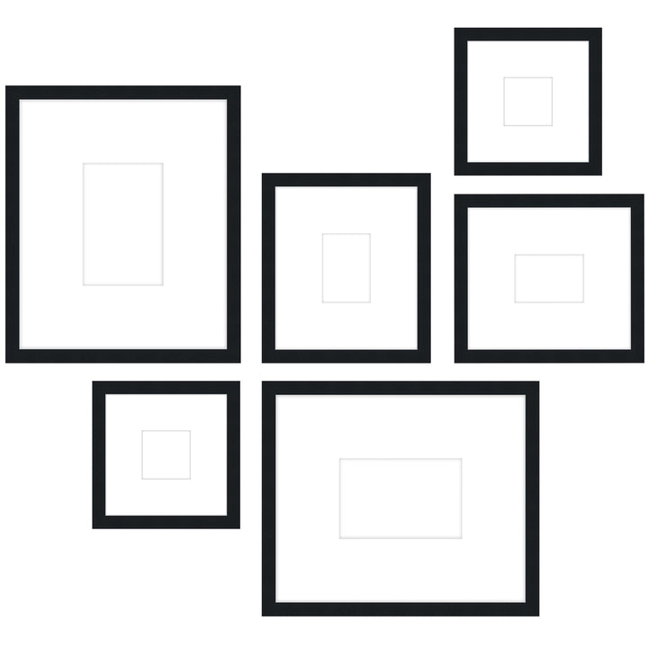 Gallery Wall - #W104 Darby / Black Satin Gallery Walls Made Easy