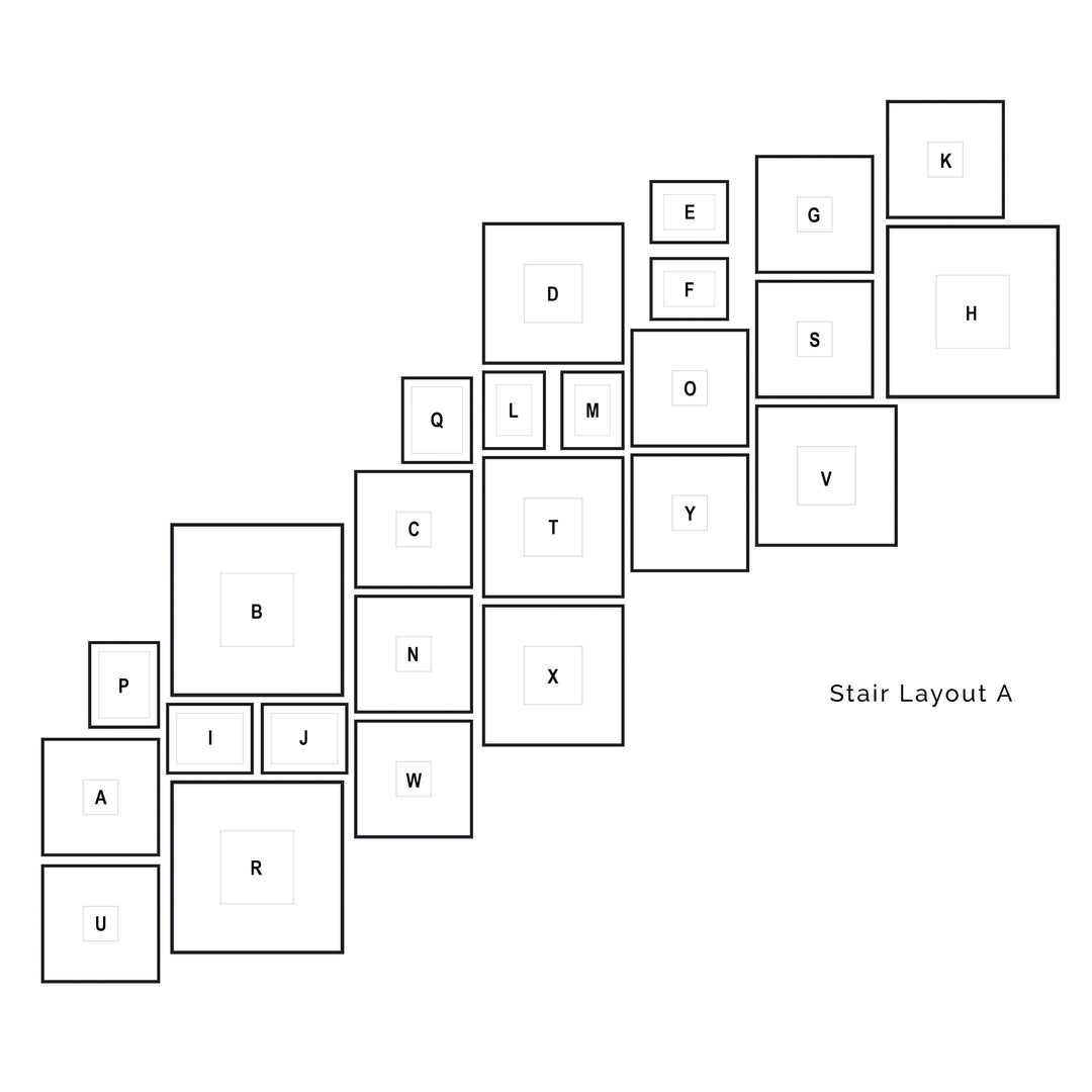 Galley Wall Multitasker - #M501 Gallery Walls Made Easy