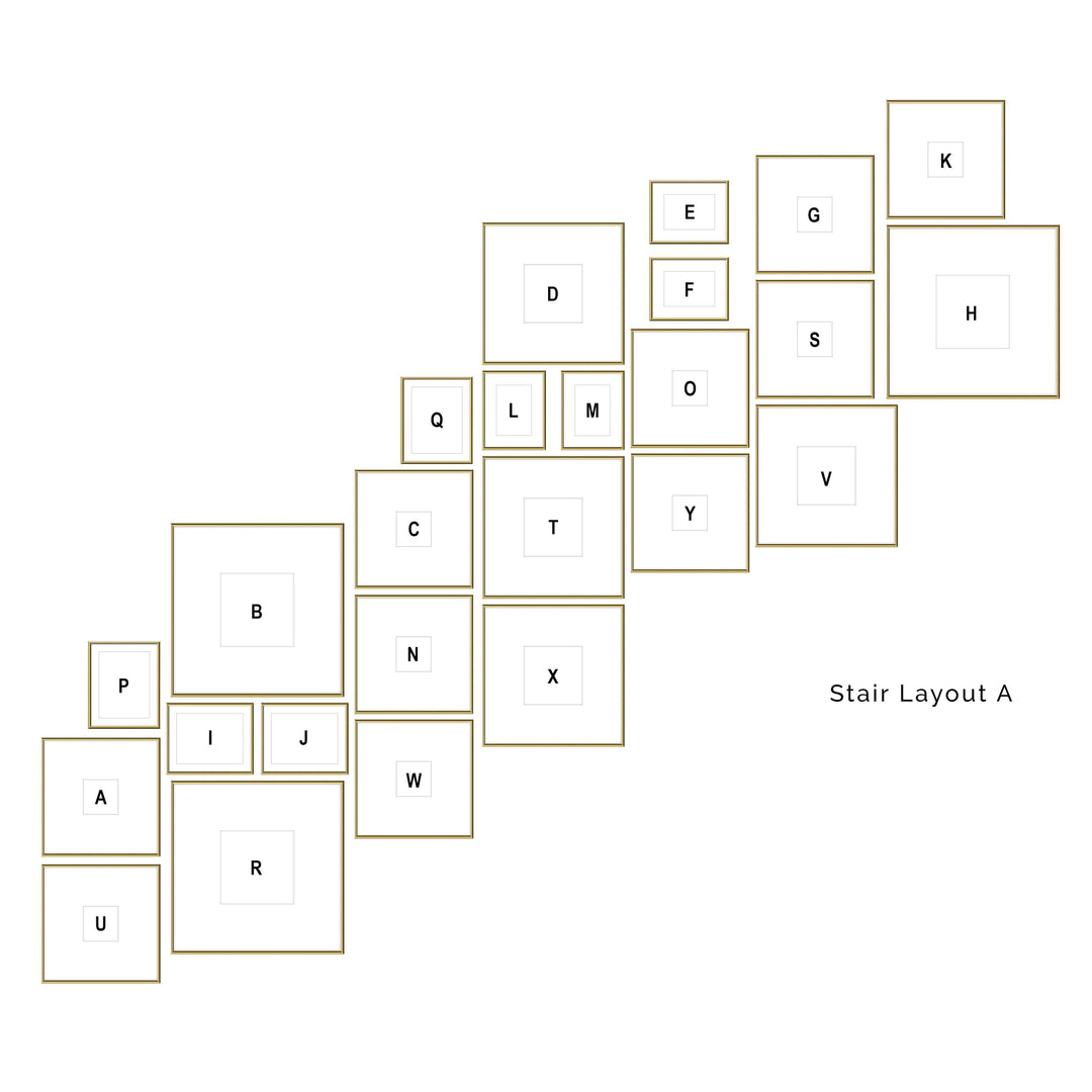 Galley Wall Multitasker - #M501 Gallery Walls Made Easy