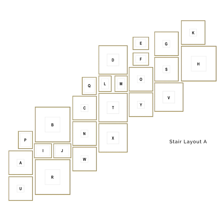 Galley Wall Multitasker - #M501 Gallery Walls Made Easy