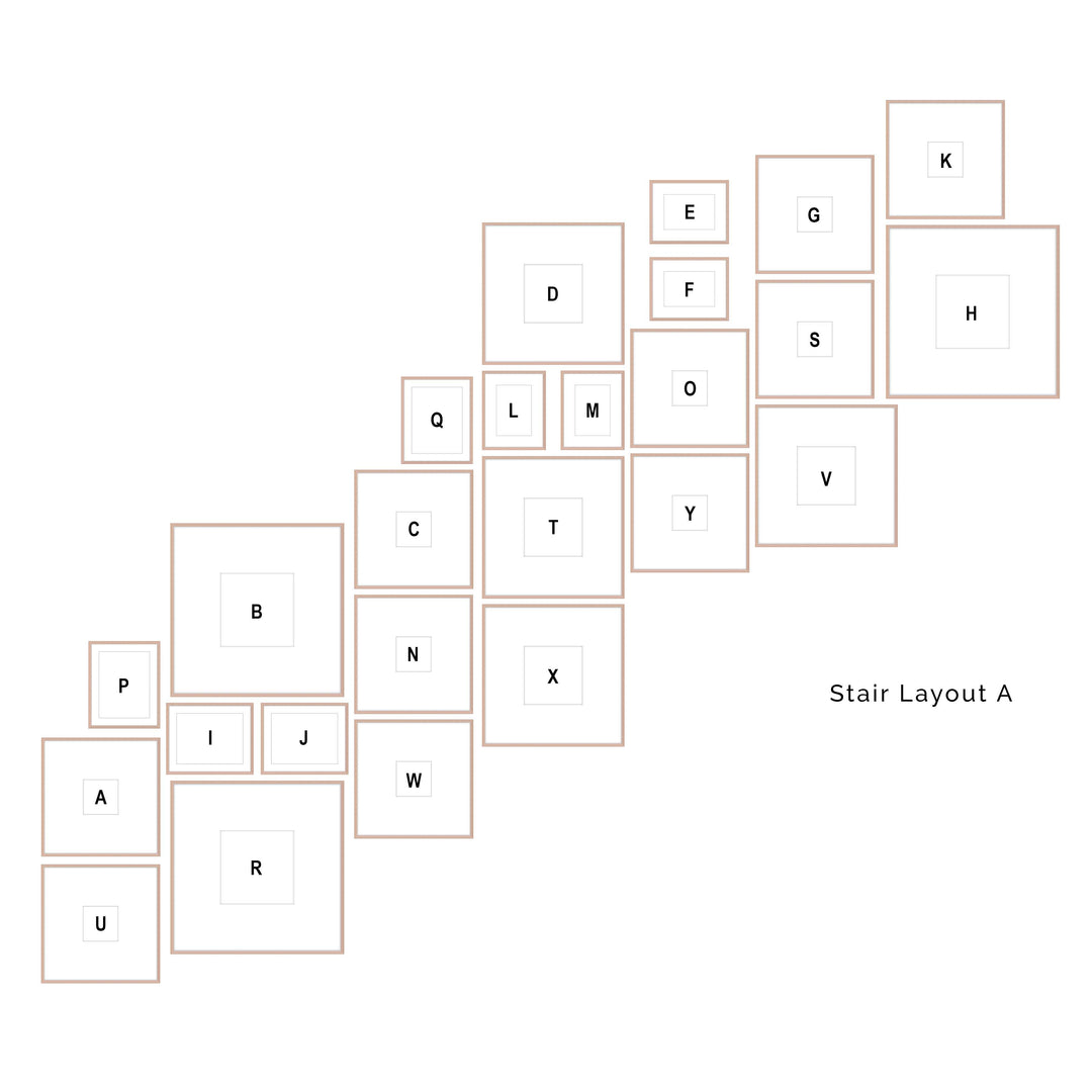 Galley Wall Multitasker - #M501 Gallery Walls Made Easy