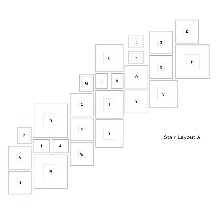 Galley Wall Multitasker - #M501 Gallery Walls Made Easy