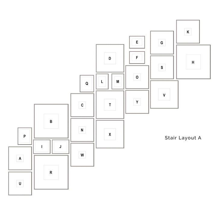 Galley Wall Multitasker - #M501 Gallery Walls Made Easy