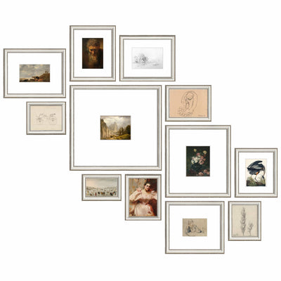 Staircase Art Gallery Wall - #AS125 Gallery Walls Made Easy