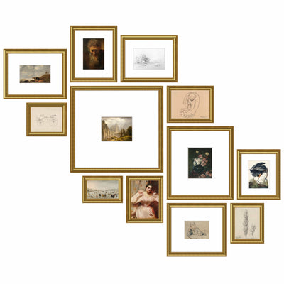 Staircase Gallery Wall - #S125 Gallery Walls Made Easy