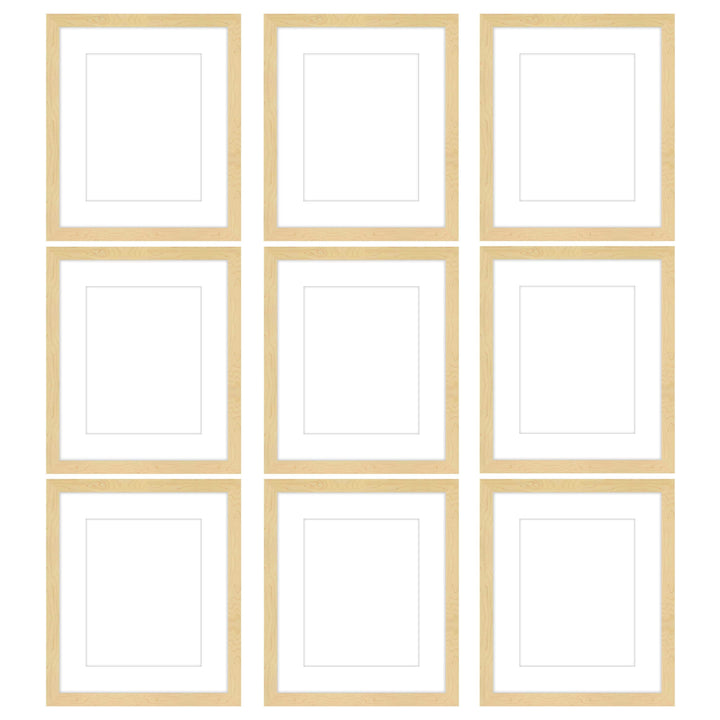The Grids - G901 Darby / Sand Gallery Walls Made Easy