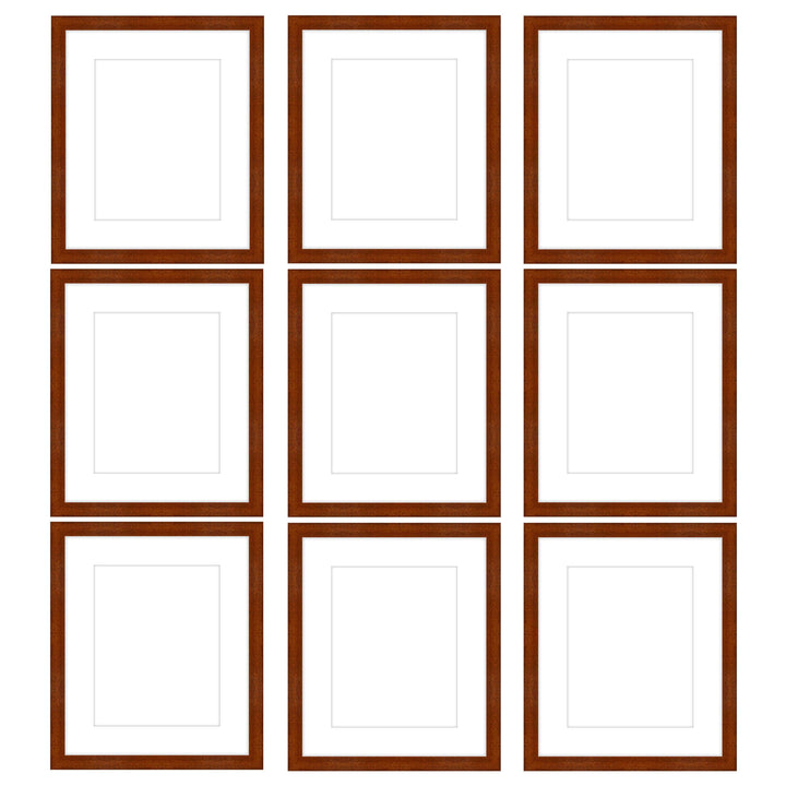 The Grids - G901 Darby / Umber Gallery Walls Made Easy