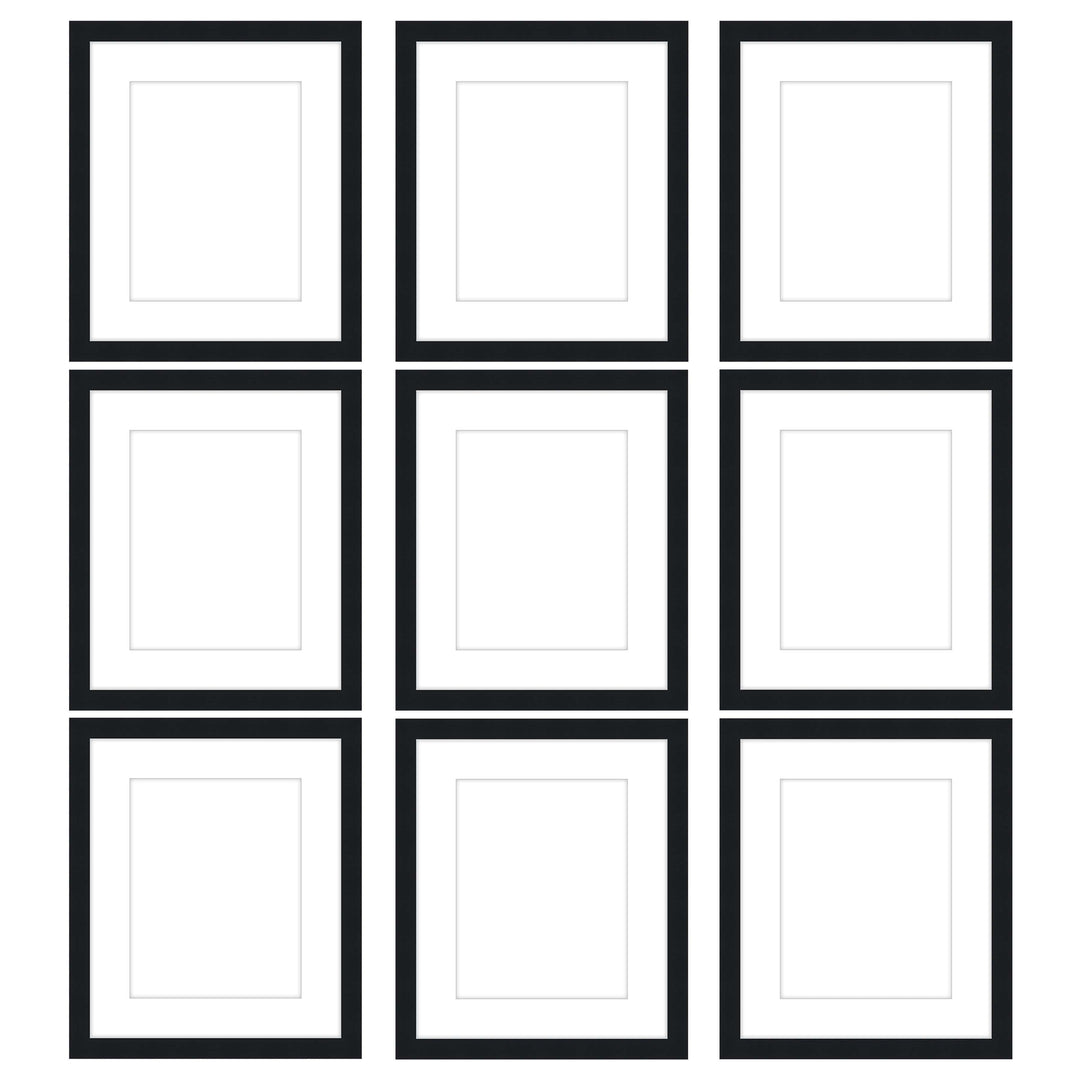 The Grids - G901 Jensen / Black Satin Gallery Walls Made Easy