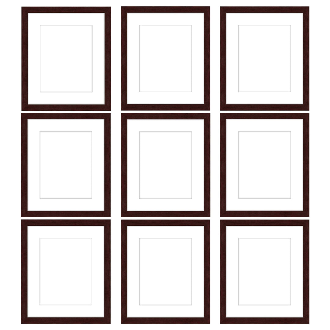 The Grids - G901 Jensen / Merlot Gallery Walls Made Easy