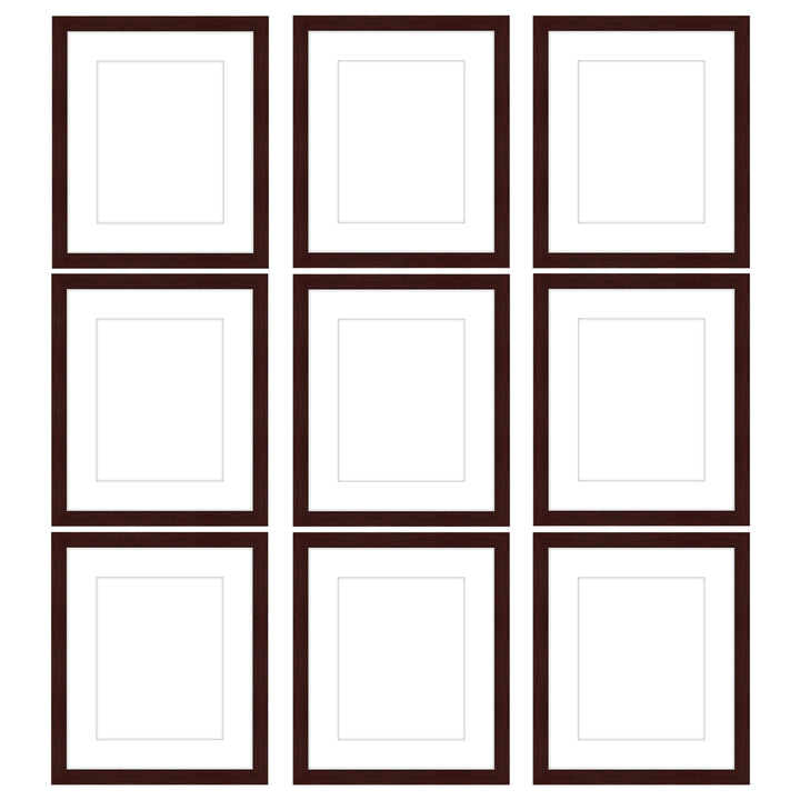 The Grids - G901 Jensen / Merlot Gallery Walls Made Easy
