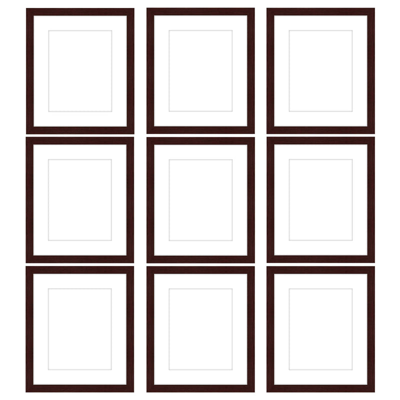 The Grids - G901 Jensen / Merlot Gallery Walls Made Easy