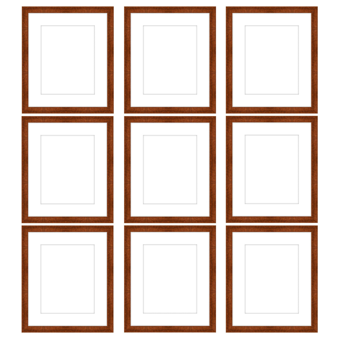 The Grids - G901 Jensen / Russet Gallery Walls Made Easy