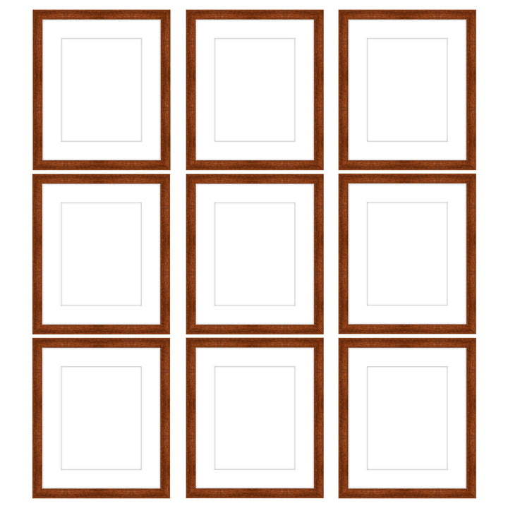The Grids - G901 Jensen / Russet Gallery Walls Made Easy