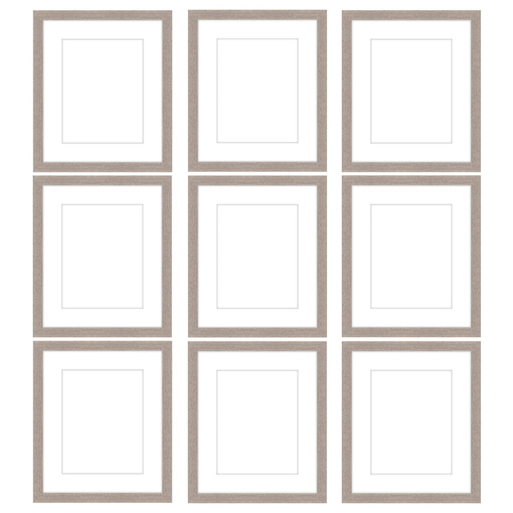 The Grids - G901 Jensen / Rustic Gray Gallery Walls Made Easy