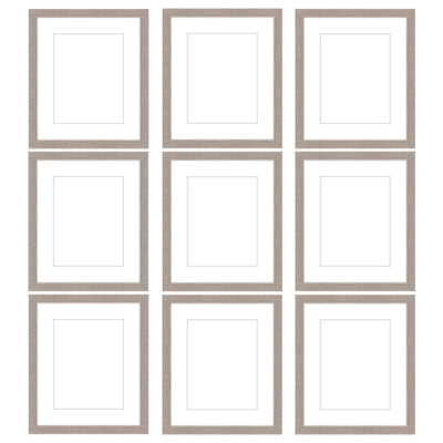 The Grids - G901 Jensen / Rustic Gray Gallery Walls Made Easy