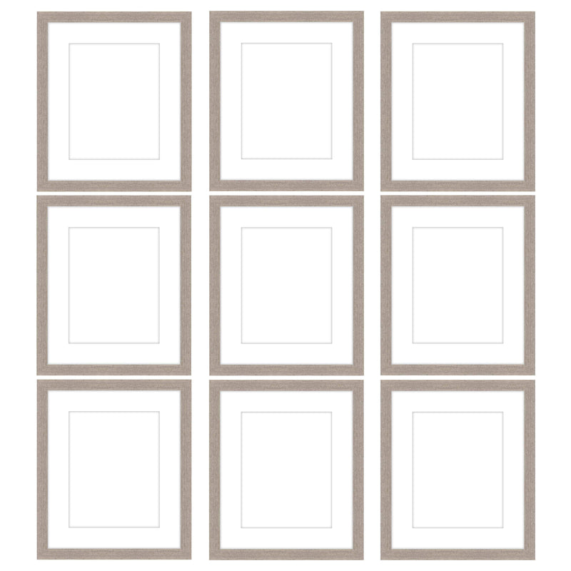 The Grids - G901 Jensen / Rustic Gray Gallery Walls Made Easy
