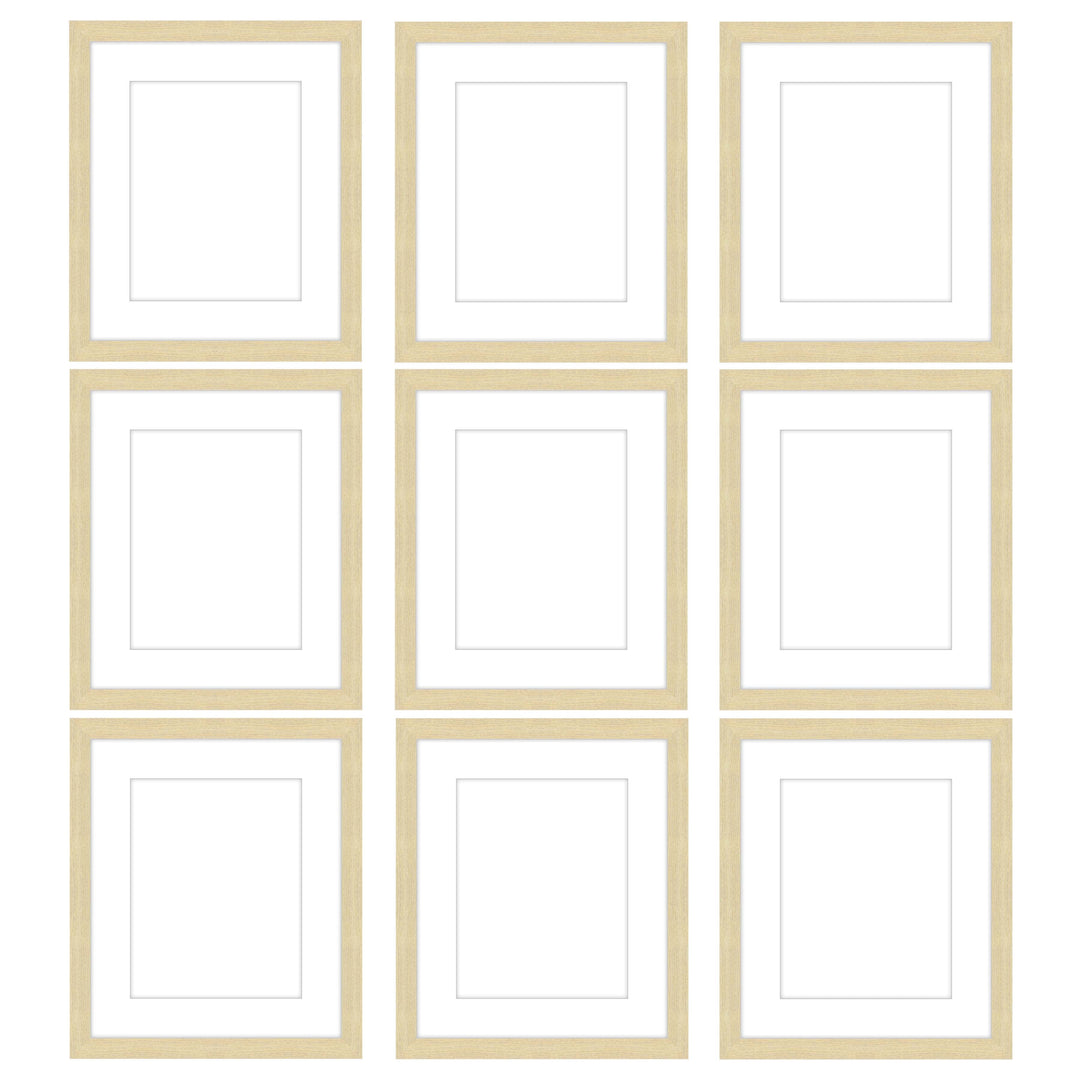 The Grids - G901 Jensen / Wheat Gallery Walls Made Easy