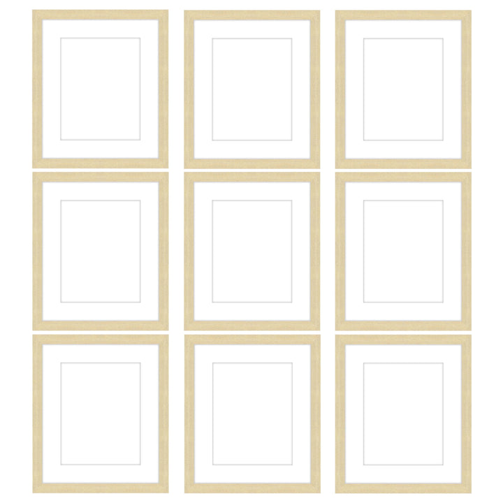 The Grids - G901 Jensen / Wheat Gallery Walls Made Easy