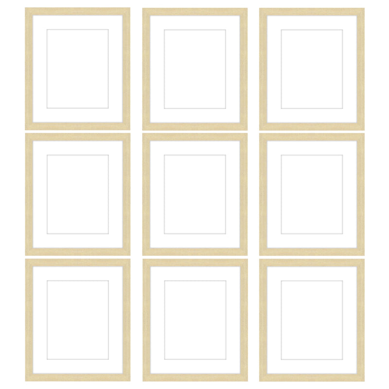 The Grids - G901 Jensen / Wheat Gallery Walls Made Easy